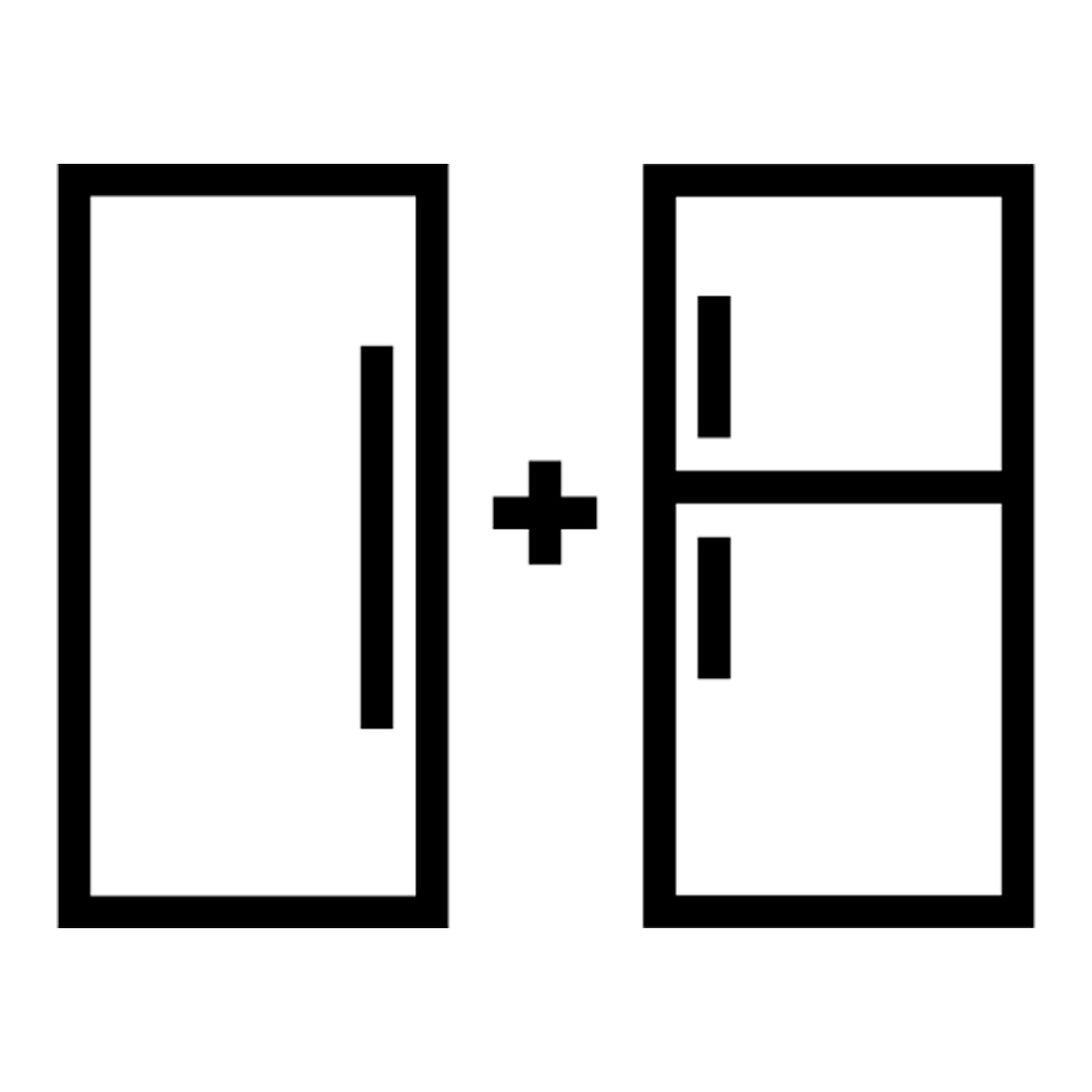 Side-by-side összeépítő készlet