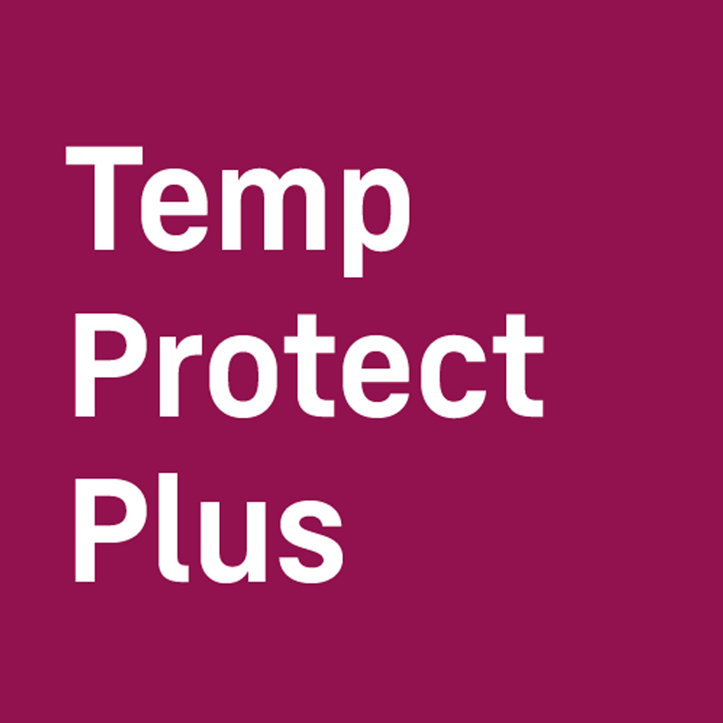 ikona funkce TempProtect Plus