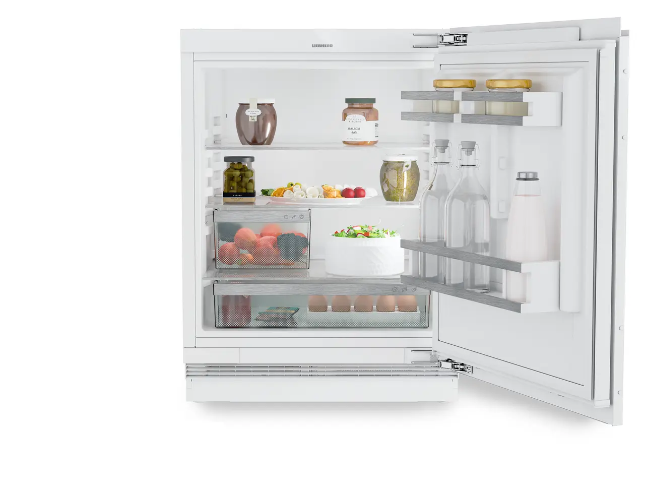Liebherr Einbau-Kühlschrank DURd 3600 Pure - Dekorfähiger Unterbaukühlschrank - Obst- und Gemüsebox