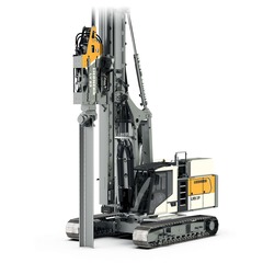Amazon.co.jp: NZG 1/50 LIEBHERR LRB 18 Piling and drilling