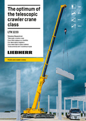 Telescopic crawler crane LTR 1220 - Liebherr