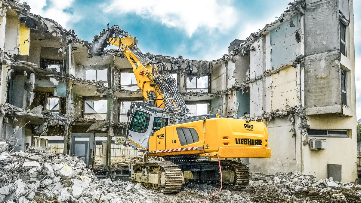 R 950 Demolition Litronic Liebherr