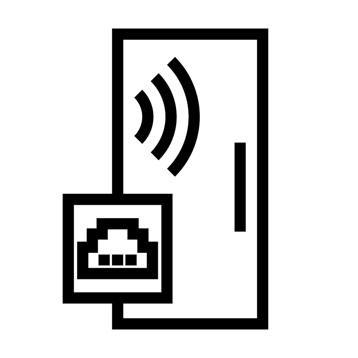 Integrált WiFi/LAN interfész