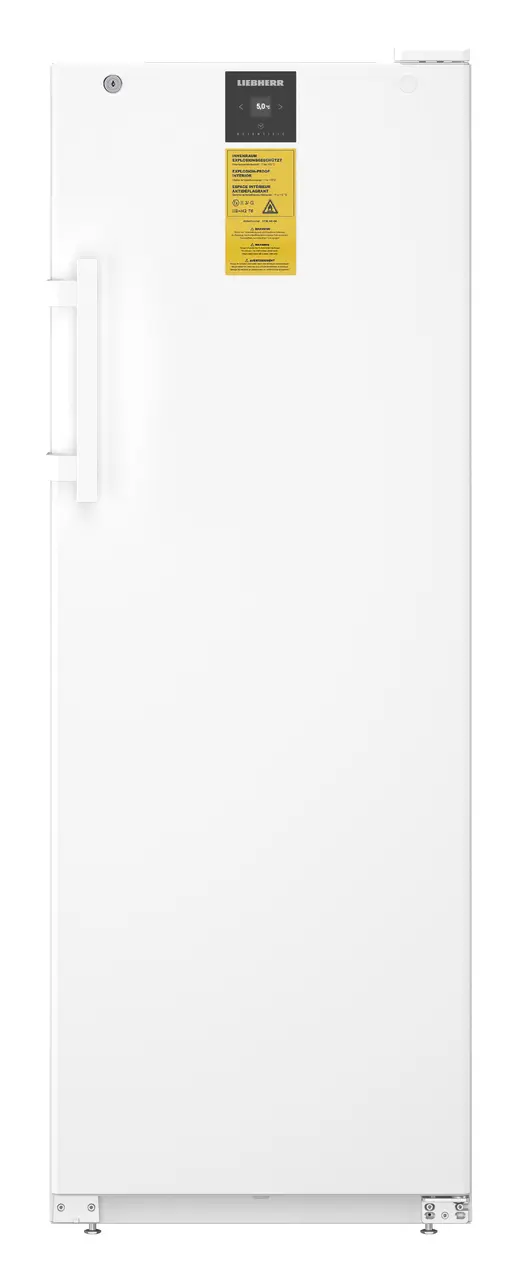 Изображение на продукта, Перспектива: Отпред, затворен, празен, Лабораторен хладилник с конвекционно охлаждане, Цвят на корпуса: бял, Цвят на вратата: бял