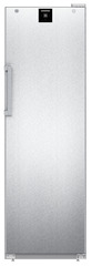Product image, Perspective: straight closed empty, Forced-air refrigerator, Casing colour: stainless steel, Door colour: stainless steel