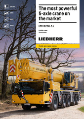 Mobile crane LTM 1250-5.1 - Liebherr