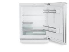 Produkt-Bild, Perspektive: gerade offen leer, Dekorfähiger Unterbaukühlschrank