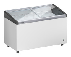Product image, Perspective: oblique closed empty, Ice-cream chest freezer, Casing colour: white