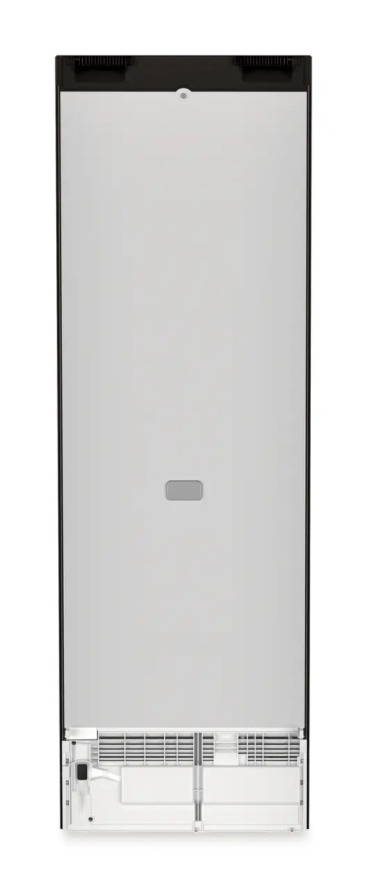 Изображение продукции, Перспектива: Задняя сторона, Комбинированный холодильник-морозильник с EasyFresh и NoFrost, Цвет корпуса: черный