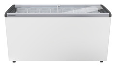 Изображение на продукта, Перспектива: Отпред, затворен, празен, Фризерна ракла за сладолед, Цвят на корпуса: бял