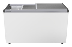 Изображение на продукта, Перспектива: Отпред, отворен, празен, Фризерна ракла за сладолед, Цвят на корпуса: бял