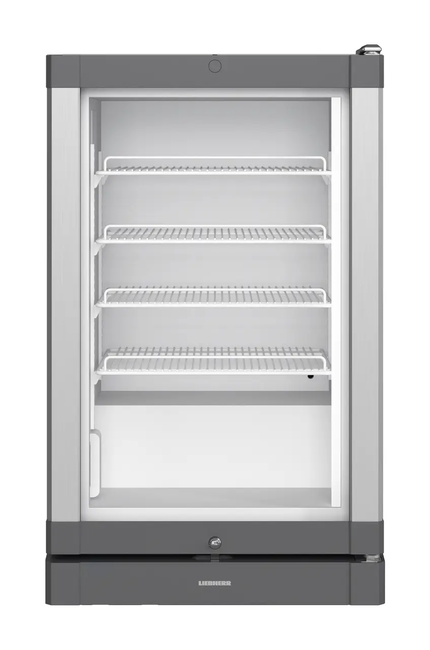 Product image, Perspective: straight closed empty, Counter top freezer with static cooling, Casing colour: silver