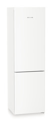 Product image, Perspective: oblique closed, Combined fridge-freezers with EasyFresh and NoFrost, Casing colour: white, Door colour: white