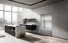 Product image, Perspective: milieu, Refrigerator with BioFresh for integrated use