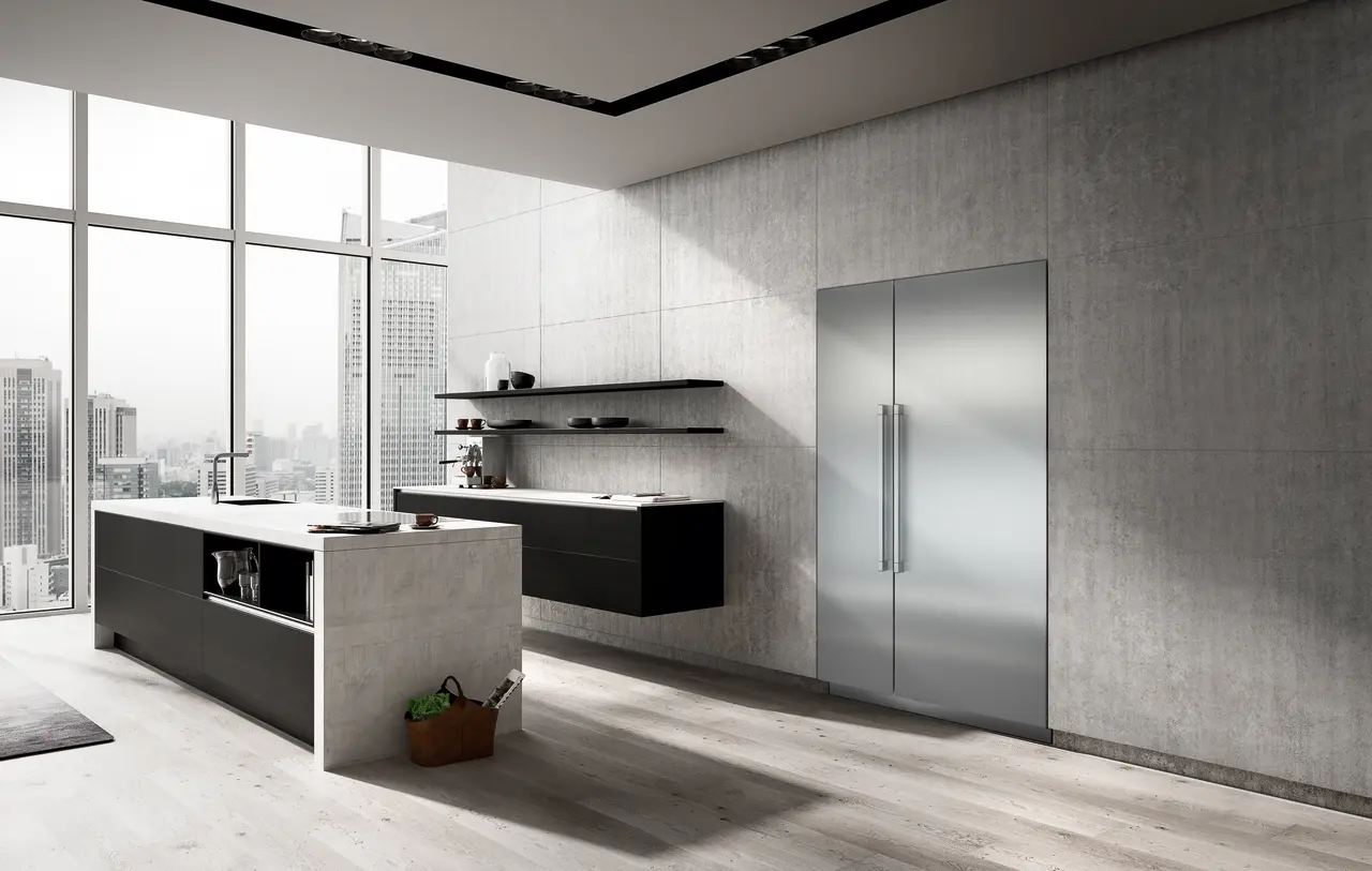 Product image, Perspective: milieu, Refrigerator with BioFresh for integrated use