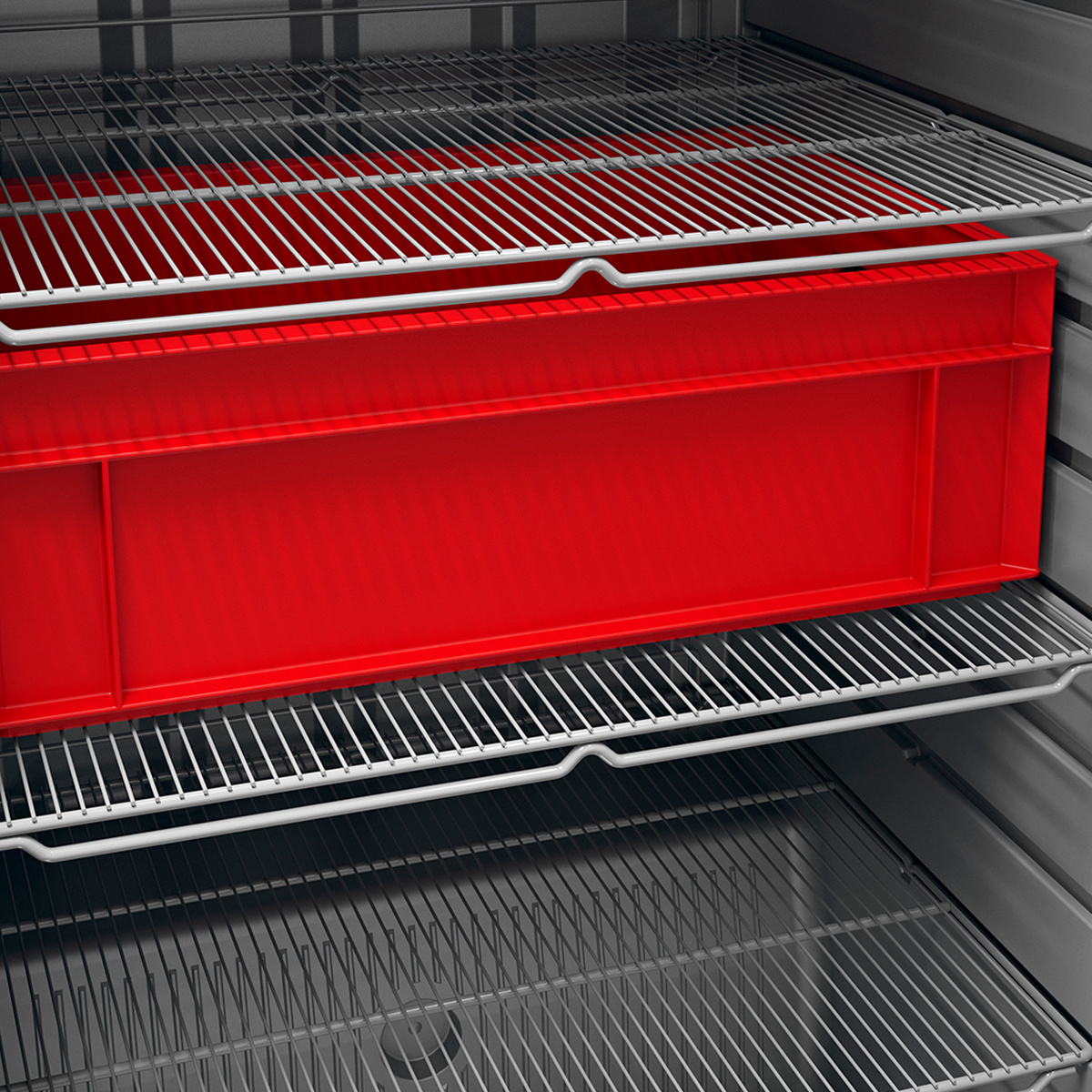 Vhodné pro boxy odpovídající euronormám (pouze mrazničky pro gastronomii)