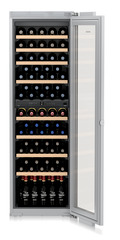 Product image, Perspective: special form, Built-in multi-temperature wine cabinet, Casing colour: silver