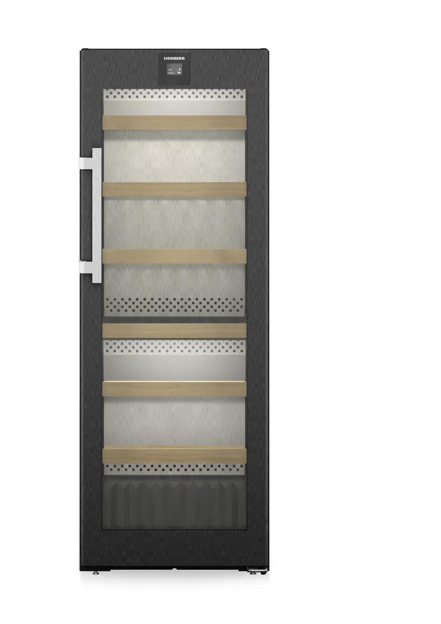 Изображение на продукта, Перспектива: Отпред, затворен, празен, Мултитемпературен охладител за вино