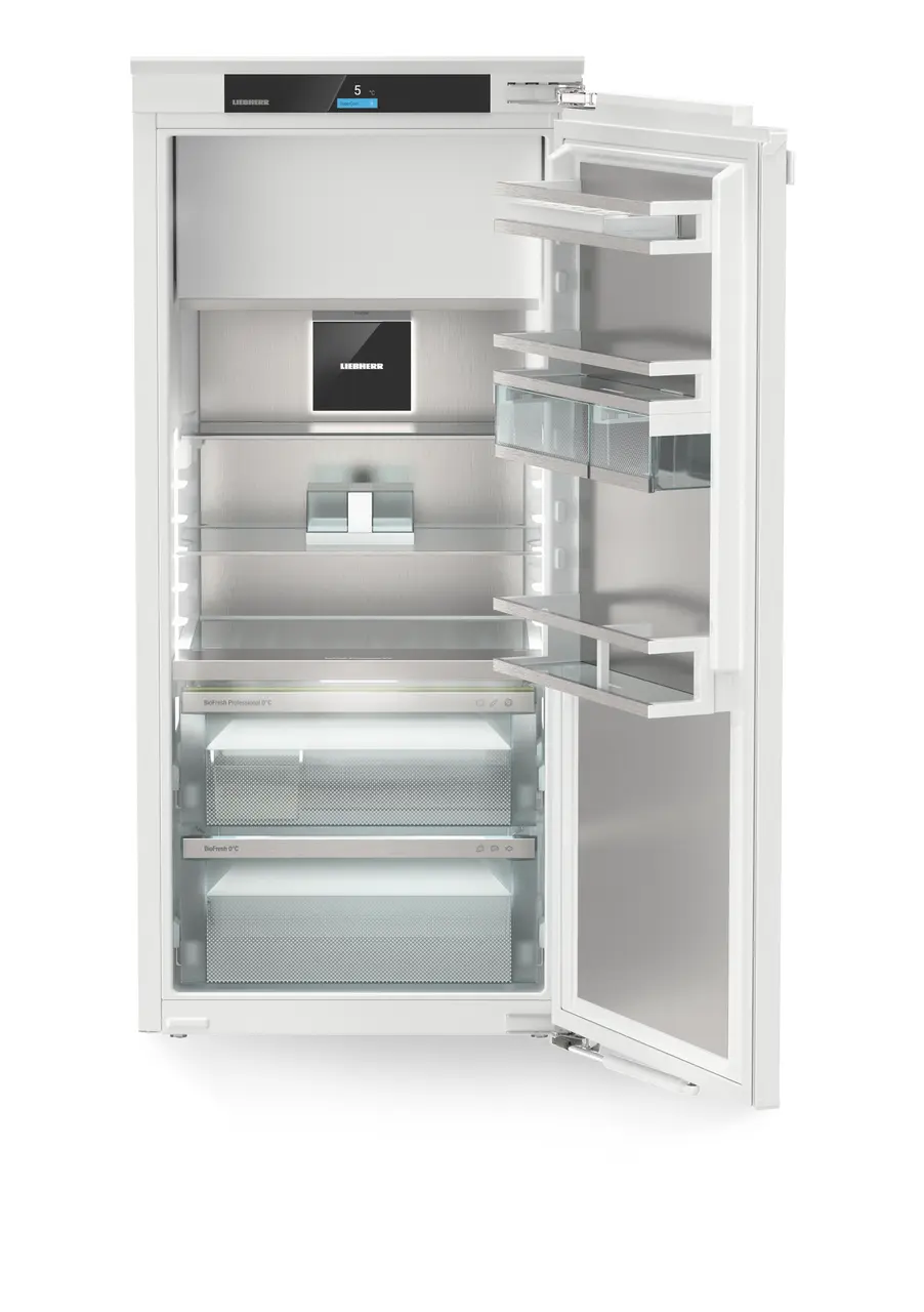 Produkt-Bild, Perspektive: gerade offen leer, Integrierbarer Kühlschrank mit BioFresh Professional