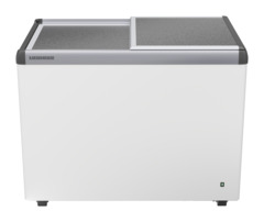 Product image, Perspective: straight closed, Ice-cream chest freezer, Casing colour: white