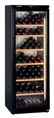 Product image, Perspective: special form, Wine storage cabinet, Casing colour: black, Door colour: black