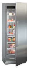 Product image, Perspective: oblique half-open decorated, Refrigerator with BioFresh for integrated use