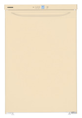 Изображение продукции, Перспектива: Прямо, с закрытой дверцей, Малогабаритная морозильная камера, Цвет корпуса: бежевый, Цвет дверцы: бежевый