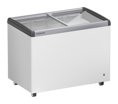 Product image, Perspective: oblique closed, Ice-cream chest freezer, Casing colour: white