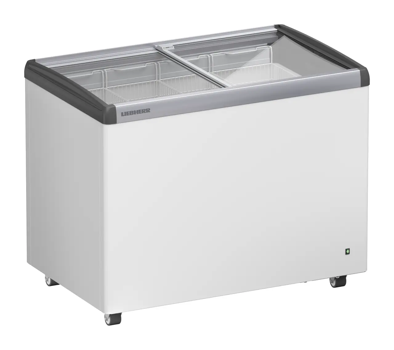 Product image, Perspective: oblique closed, Ice-cream chest freezer, Casing colour: white