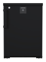 Slika proizvoda, Perspektiva: Ravno zatvoreno, Zamrzivač s mogućnošću potpultne ugradnje sa statičkim hlađenjem, Boja kućišta: crna, Boja vrata: crna