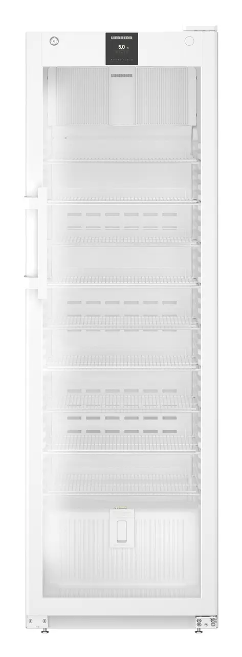 Product image, Perspective: straight closed empty, Laboratory refrigerator with convection cooling, Casing colour: white, Door colour: white