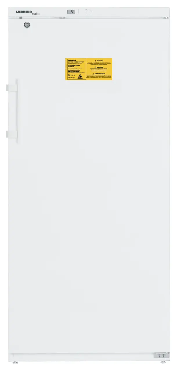 Product image, Perspective: straight closed, Lab refrigerator with mechanical control system, Casing colour: white