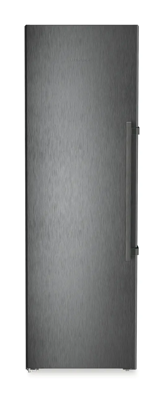 Product image, Perspective: straight closed, Freestanding freezer with NoFrost and IceTower, Casing colour: BlackSteel, Door colour: BlackSteel