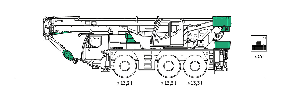 その他 LIEBHERR LTM1050-3.1 Guindaste móvel LTM 1050-3.1 - Liebherr