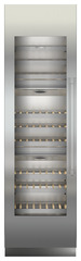 Product image, Perspective: straight closed, Built-in multi-temperature wine cabinet, Casing colour: grey