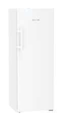 Produkt-Bild, Perspektive: schräg geschlossen, Standgefrierschrank mit NoFrost, Gehäusefarbe: Weiß, Türfarbe: Weiß