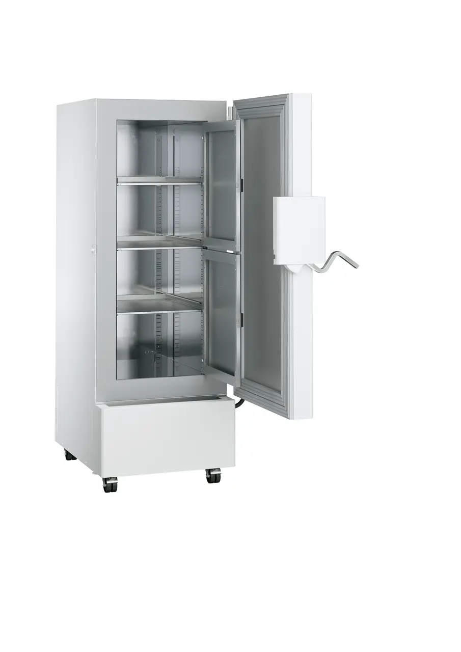 Obraz produktu, Perspektywa: Forma specjalna, Laboratoryjna zamrażarka niskotemperaturowa, Kolor obudowy: Biała, Kolor drzwi: Biała