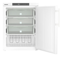 Image de produit, Perspective: Droit ouvert vide, Congélateur de laboratoire avec électronique Confort, Couleur de l’habillage: blanc