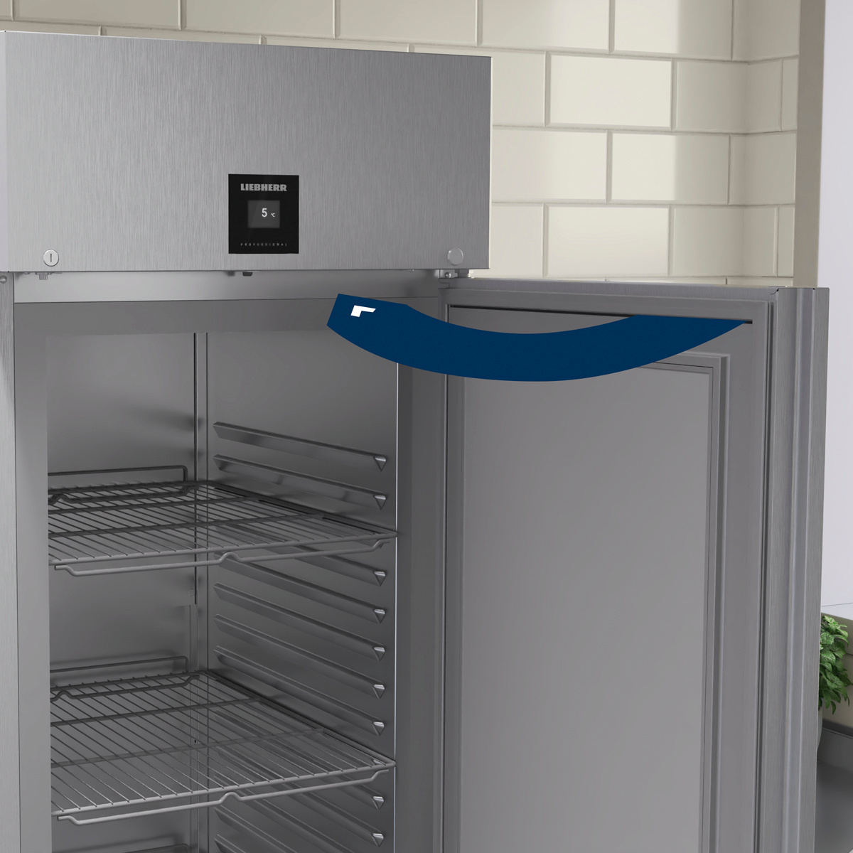 Samočinné zavření dveří v úhlu < 90° / automatické zavření dveří v úhlu do 90°