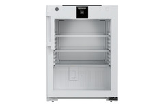 Image de produit, Perspective: Droit fermé vide, Réfrigérateur de laboratoire avec réfrigération par air pulsé, Couleur de l’habillage: blanc, Couleur de porte: blanc