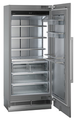 Product image, Perspective: oblique open empty, Refrigerator with BioFresh for integrated use