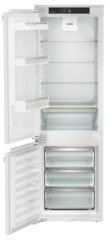 Immagine del prodotto, Prospettiva: Frontale aperto vuoto, Combinazione frigo-congelatore integrabile con EasyFresh e SmartFrost