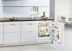 Product image, Perspective: milieu, Under-worktop refrigerator for integrated use