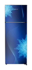 Product image, Perspective: straight closed, Fridge-freezer with NoFrost, Casing colour: blue, Door colour: Blue Mystiq