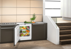 Product image, Perspective: milieu, Under-worktop, full-space BioFresh refrigerator for integrated use