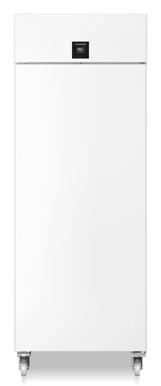 Image de produit, Perspective: Droit fermé vide, Congélateur de laboratoire avec réfrigération par air pulsé, Couleur de l’habillage: blanc, Couleur de porte: blanc