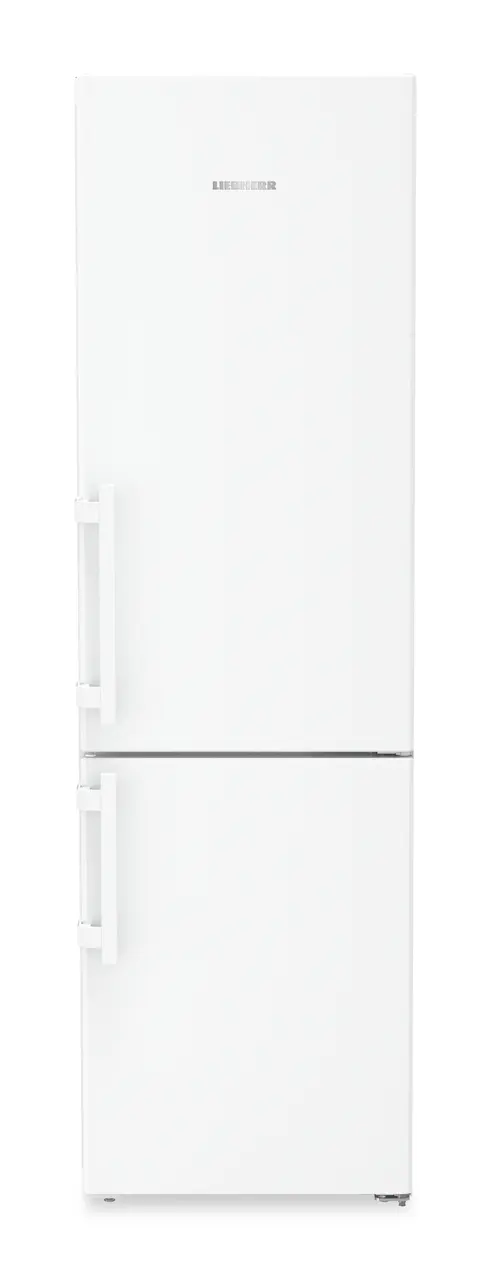 Изображение продукции, Перспектива: Прямо, с закрытой дверцей, Комбинированный холодильник-морозильник с EasyFresh и NoFrost, Цвет корпуса: белый, Цвет дверцы: белый