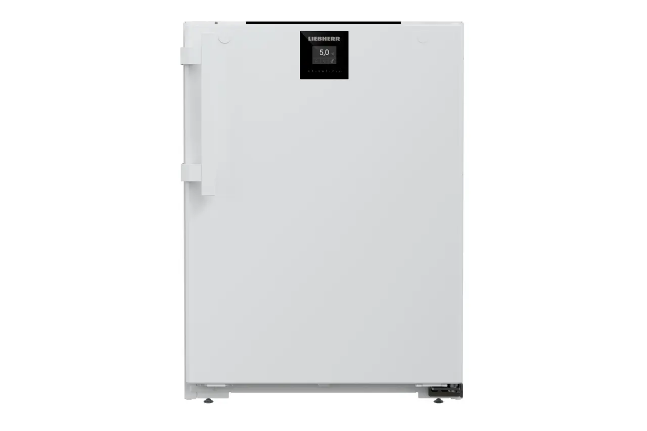 Immagine del prodotto, Prospettiva: Frontale chiuso, Frigorifero per medicinali con raffreddamento a convezione, Colore della struttura: bianco, Colore della porta: bianco