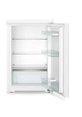 Product image, Perspective: straight open empty, Table top refrigerator, Casing colour: white, Door colour: white