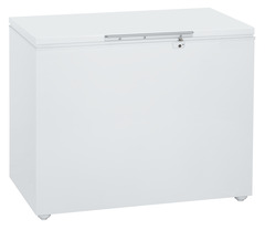Product image, Perspective: oblique closed, Laboratory chest freezer with Comfort electronic controller, Casing colour: white